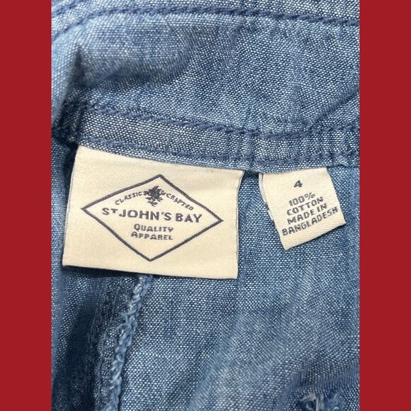 St. John's Bay - Women's Mid-Rise Cargo Bermuda Short - Light Blue - 4 - Picture 13 of 16